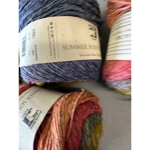 Bundle Juniper Moon Farm Summer Solstice Paints Yarn Lot of 10